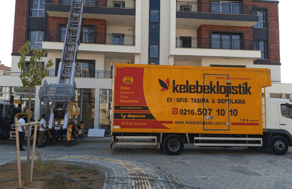 Dragos dış cephe nakliyat teleskopik asansörü kurulumu